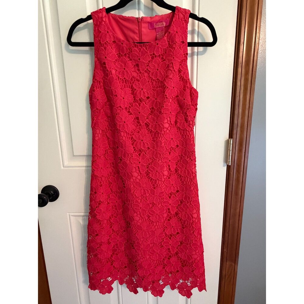 New!! Catherine Malandrino Woman's Lace Dress size 4